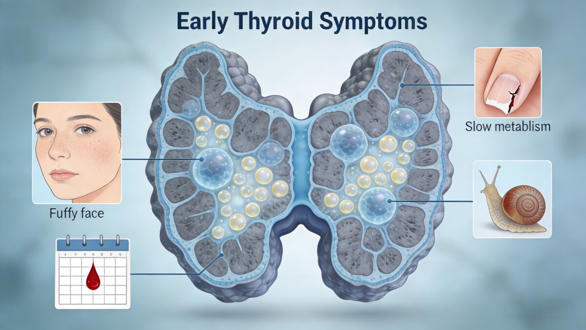 Early Thyroid Symptoms: Signs That May Indicate a Thyroid Problem